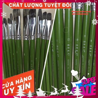 BỘ CỌ LÔNG CHỒN 12 CÂY rẻ nhất