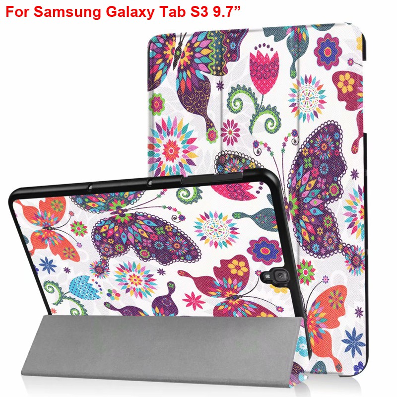 Bao Da Máy Tính Bảng Có Giá Đỡ Cho Samsung Galaxy Tab S3 9.7 T820 T825 Sm-T820 Sm-T825