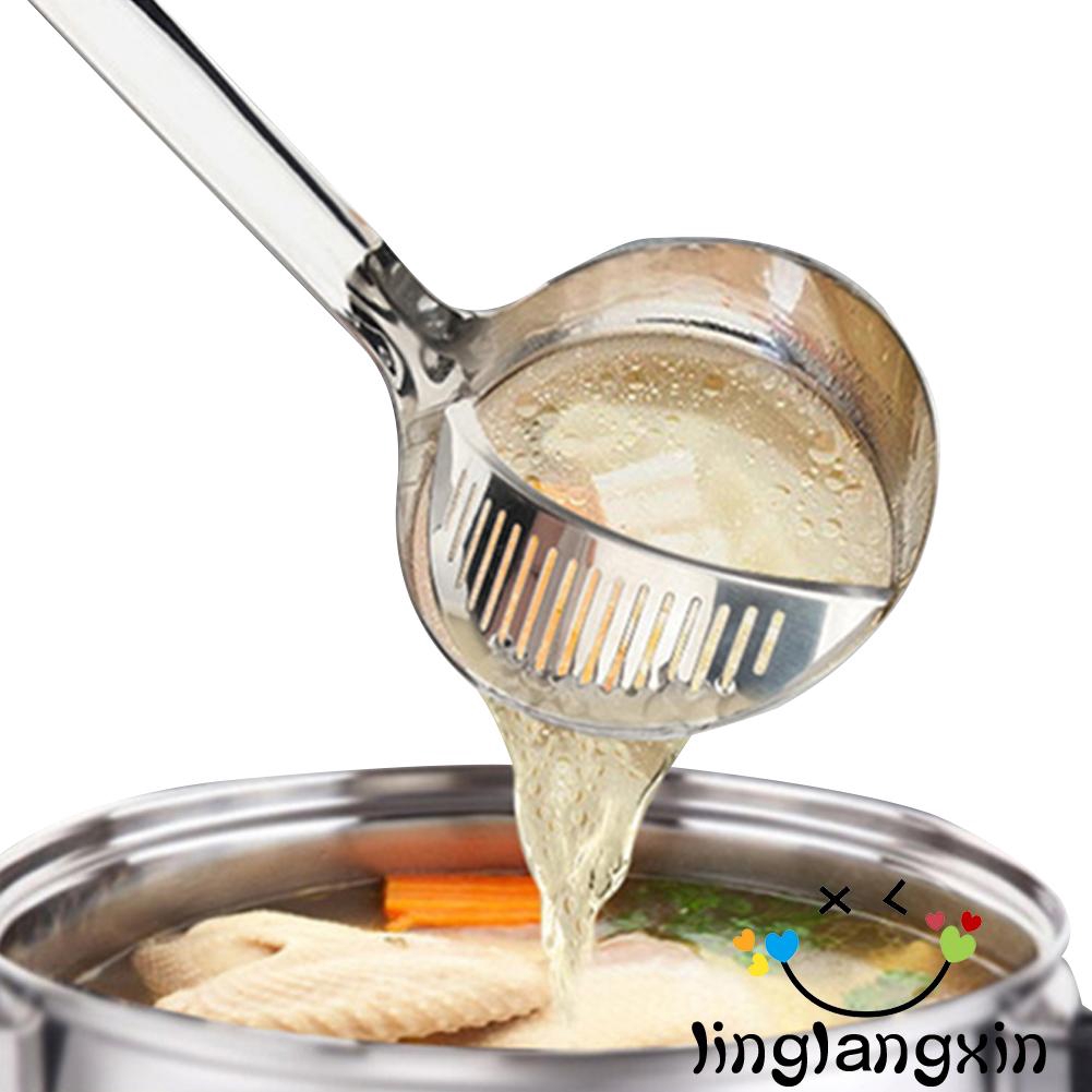 Muỗng Canh Bằng Thép Không Gỉ 2 Trong 1