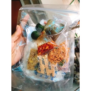 bánh tráng muối ớt xanh 7 vị bonbon