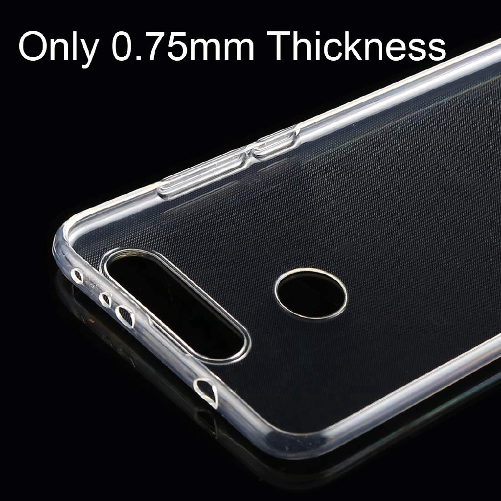 Ốp điện thoại trong suốt cho Huawei Honor Play 6C Pro V20 Note 10 9 Lite 8C 8X Max 9i 9N 7S 7C 7X V10