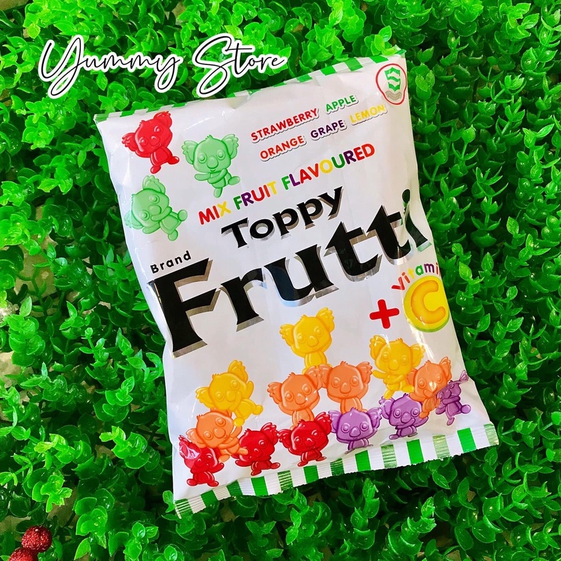 Kẹo Trái Cây Vitamin C Toppy Frutti Thái Lan