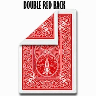 Bộ bài tây Bicycle Gaff - Double Back Red/Red [Hàng Mỹ]