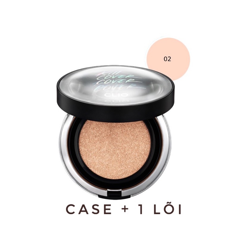 Phấn nước Clio Kill Cover Founwear Cushion Xp [CÓ SẴN]