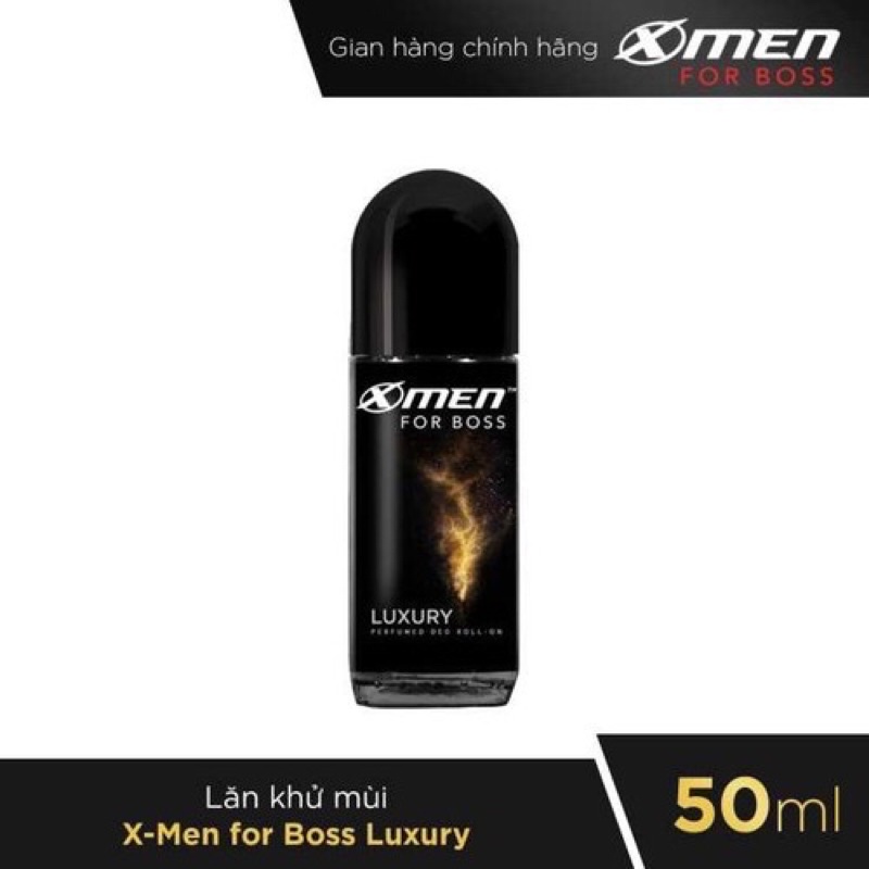 Lăn Khử Mùi X-Men For Boss Luxury Mùi Hương Sang Trọng Tinh Tế 50ml