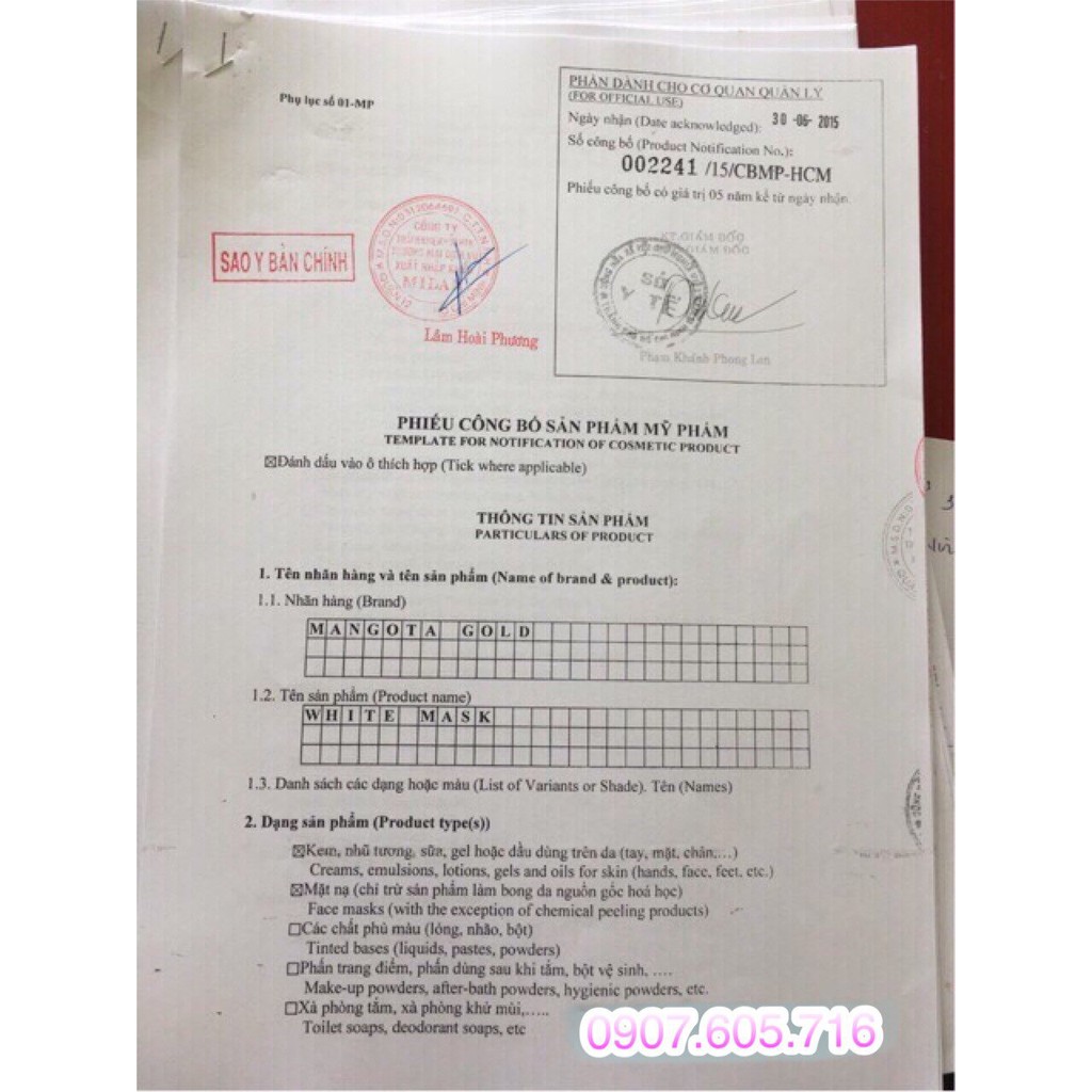 Kem dưỡng trắng da mặt MANGOTA GOLD - Tặng kèm Hộp tạo trắng mặt 7in1