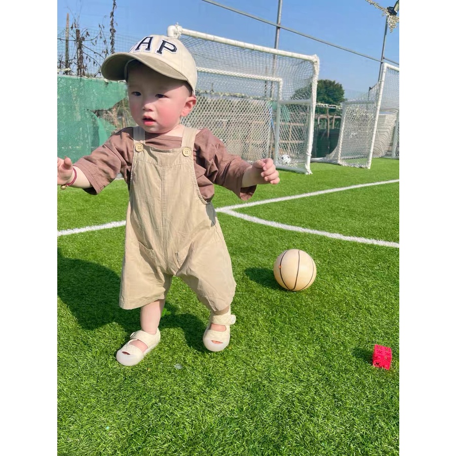 ￼Sandal Tập Đi Chống Trơn Chông Vấp Cho Bé Trai Bé Gái SA432