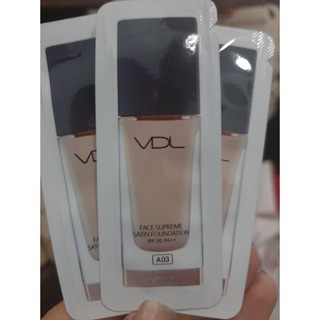 kem nền che phủ ko tỳ vết siêu mịn như lụa VDL Foundation tone ngẫu nhiên A02-A03