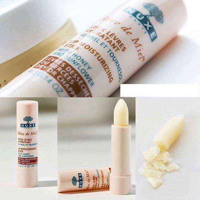 Set kem dưỡng tay và son dưỡng môi Nuxe Reve De Miel - Made In France