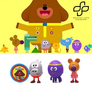 Set 6 mô hình nhân vật hoạt hình Hey Duggee bằng PVC