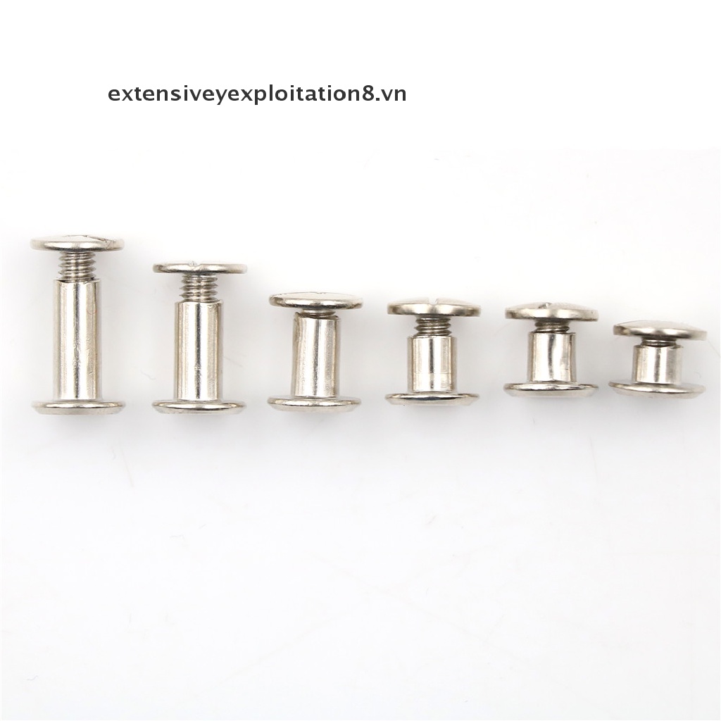 Set 20 Đinh Tán Niken Kích Thước 5x6mm Chuyên Dụng Cho Trang Trí Móng Tay