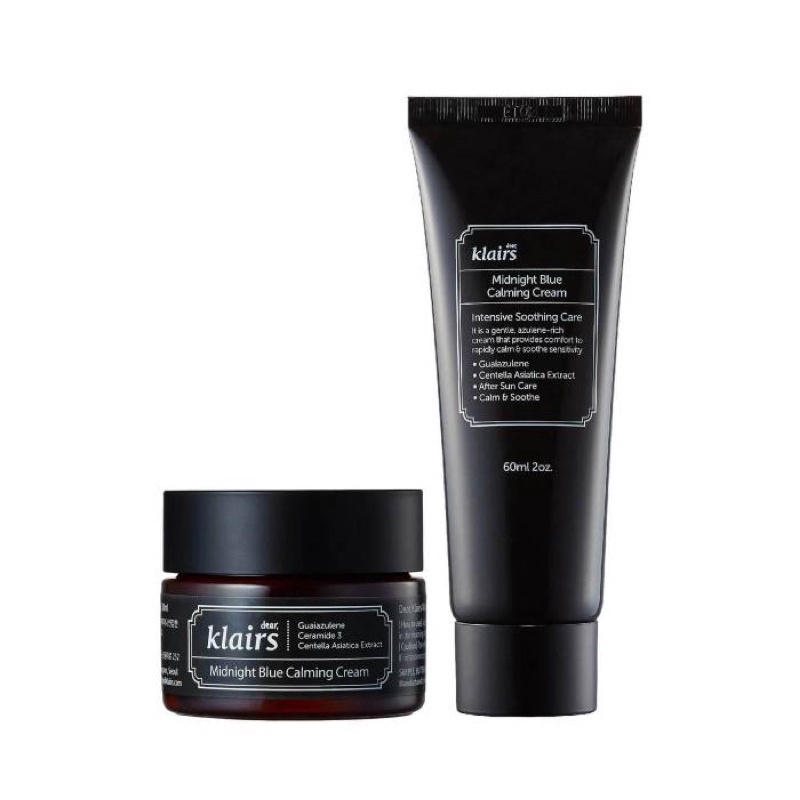 Kem Dưỡng Ẩm Klairs Làm Dịu & Phục Hồi Da Ban Đêm Klairs Midnight Blue Calming Cream