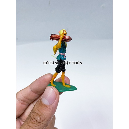 ỐNG CHẶT CỦI NHỰA TRANG TRÍ BỂ CÁ NON BỘ TIỂU CẢNH CAO 6CM