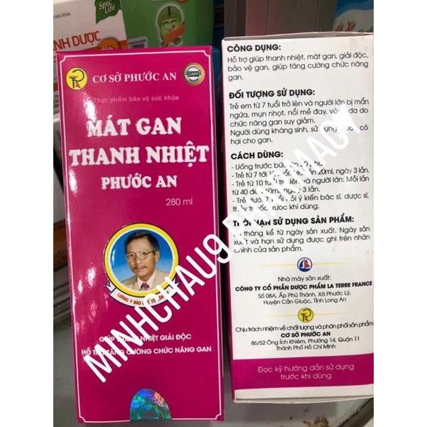 Mát gan thanh nhiệt Phước An