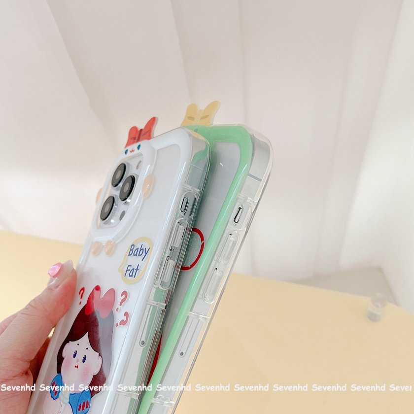 Ốp Điện Thoại Mềm Trong Suốt In Hình Quái Vật Nhỏ Cho iPhone 14 13 12 11 Pro Max Xs Max Xr X 7 8 6 6s Plus