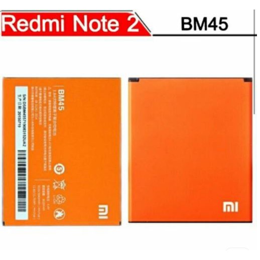 Pin xịn cho máy xiaomi redmi Note 2 Bm45 mới 100% độ bền tốt