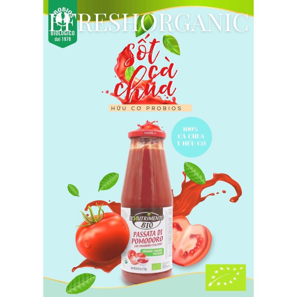 Sốt cà chua Ý hữu cơ 700g IL Nutrimento Organic Tomato Sauces