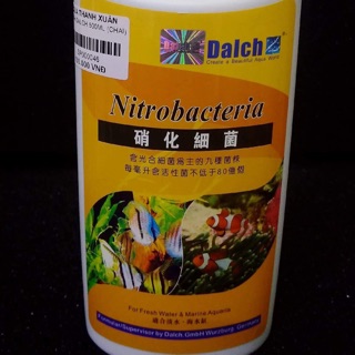 Men vi sinh dạng nước Dalch cho hồ cá cảnh