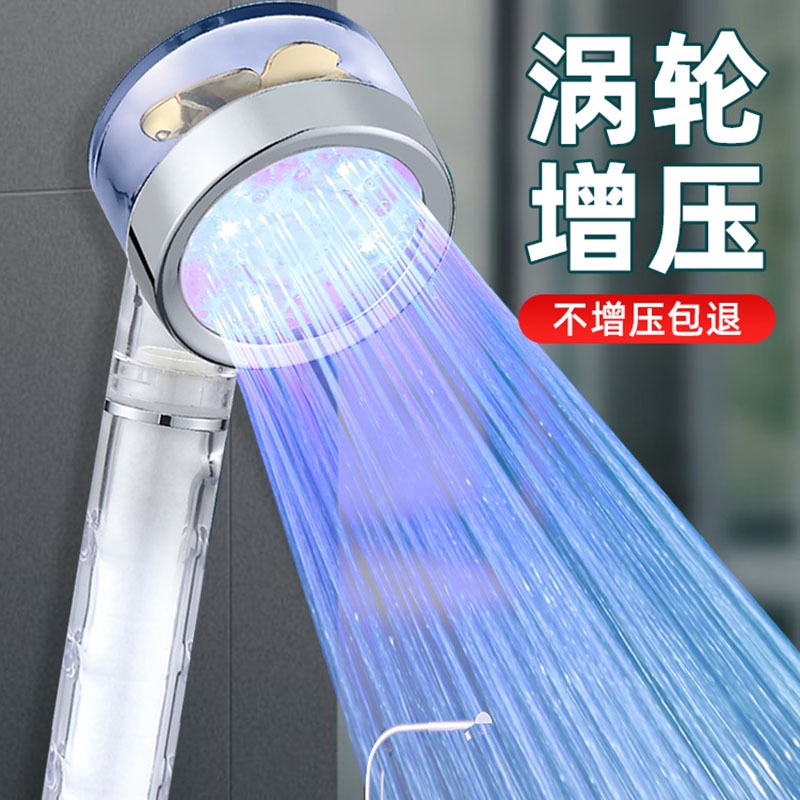 Đầu Vòi Hoa Sen Có Đèn LED Thay Đổi Màu Sắc Theo Nhiệt Độ