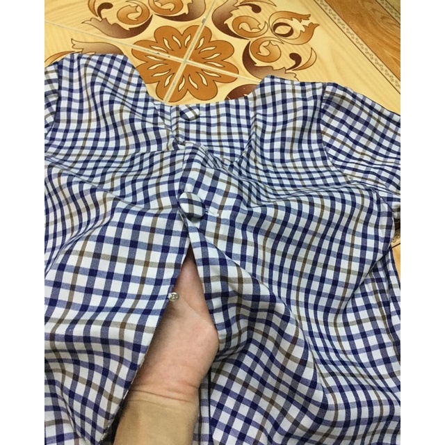 Áo Motifs kiểu xẻ lưng