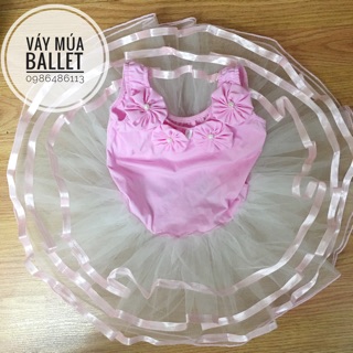 Váy múa ballet 5 tầng voan (có sỉ từ 5c)