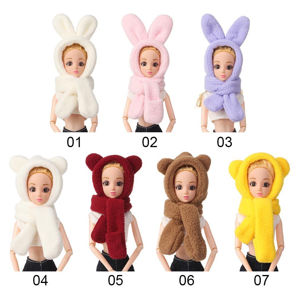 LUOL Nón Len Hoạt Hình Xinh Xắn Dành Cho Búp Bê 30cm