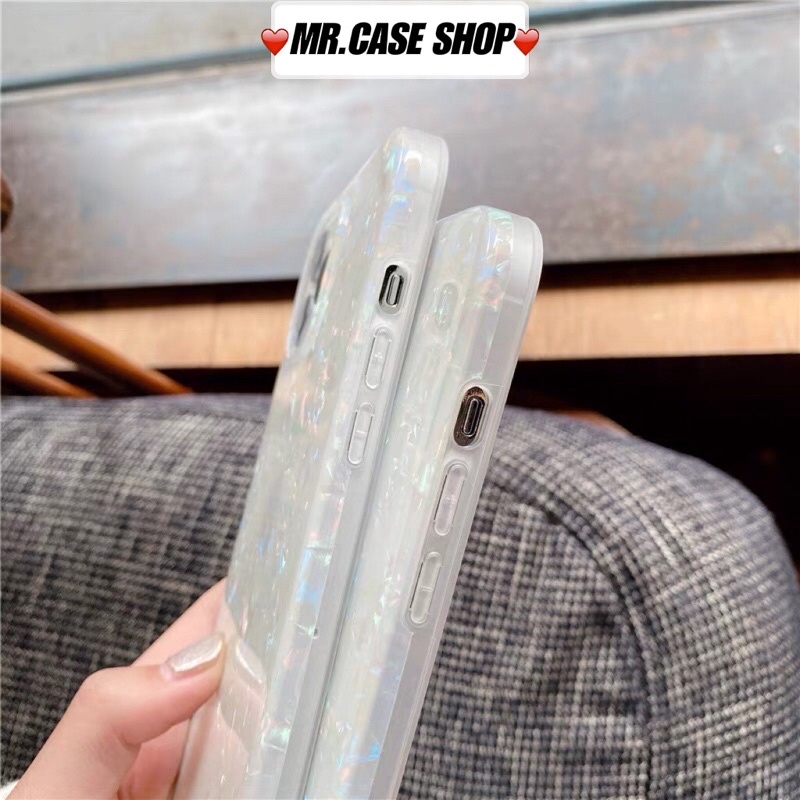 Ốp Lưng Điện Thoại iPhone Ốp Dẻo Vừa Hoạ Tiết Xà Cừ Cho iPhone Xsmax 11Promax 12Promax 13promax