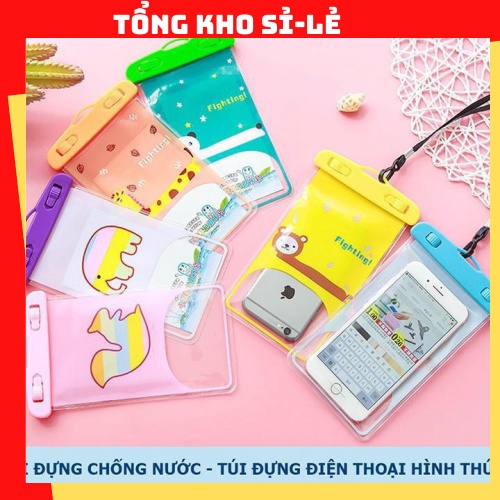 Túi đựng chống nước túi đựng điện thoại hình thú 88066 TỔNG KHO SỈ VP88