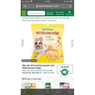 Bột ngũ cốc dinh dưỡng