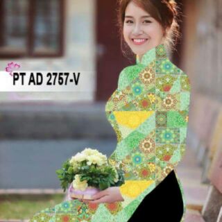 Vải áo dài mẫu cô ba sg