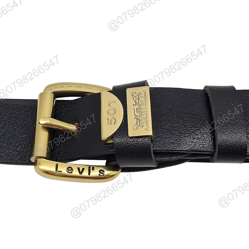 Dây nịt nam da bò thật DHM-344 | Mặt khoá kim tròn đầu đồng nặng nguyên khối | Bảo hành 12 tháng