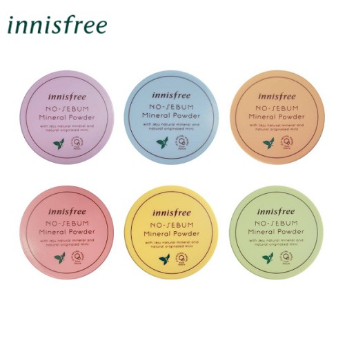 Phấn bột kiềm dầu innisfree no sebum mineral powder