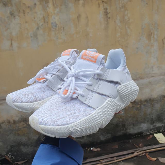 Giày thể thao Pro trắng cam