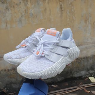 Giày thể thao Pro trắng cam