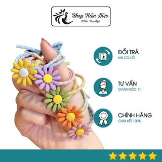 Dây cột tóc hoa cúc - từ 1 dây đến combo 5 dây
