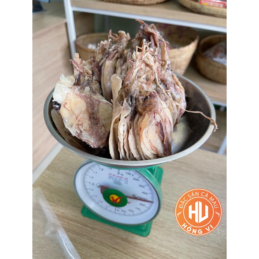 KHÔ MỰC NHỎ NGUYÊN RÂU HÀNG ĐẸP SIZE 200CON