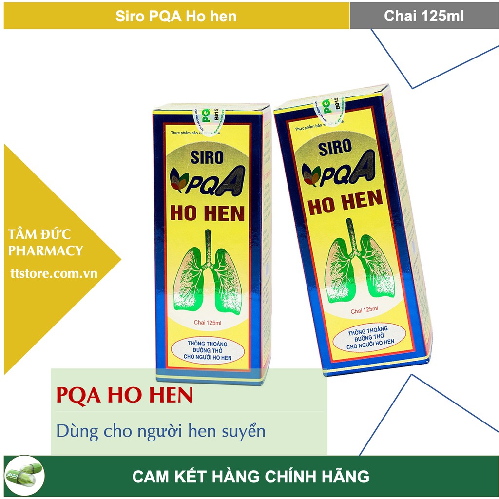 SIRO PQA HO HEN [Chai 125ml]