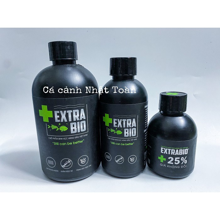 MEN VI SINH EXTRA BIO 125ML CAO CẤP CHO CÁC LOẠI CÁ CẢNH