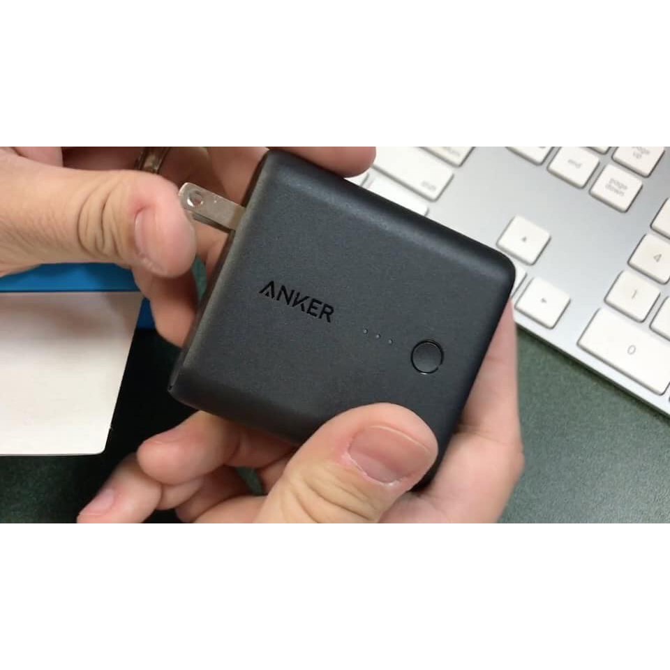 Củ sạc nhanh PD kiêm Pin sạc dự phòng Anker Fusion 10000 A1623