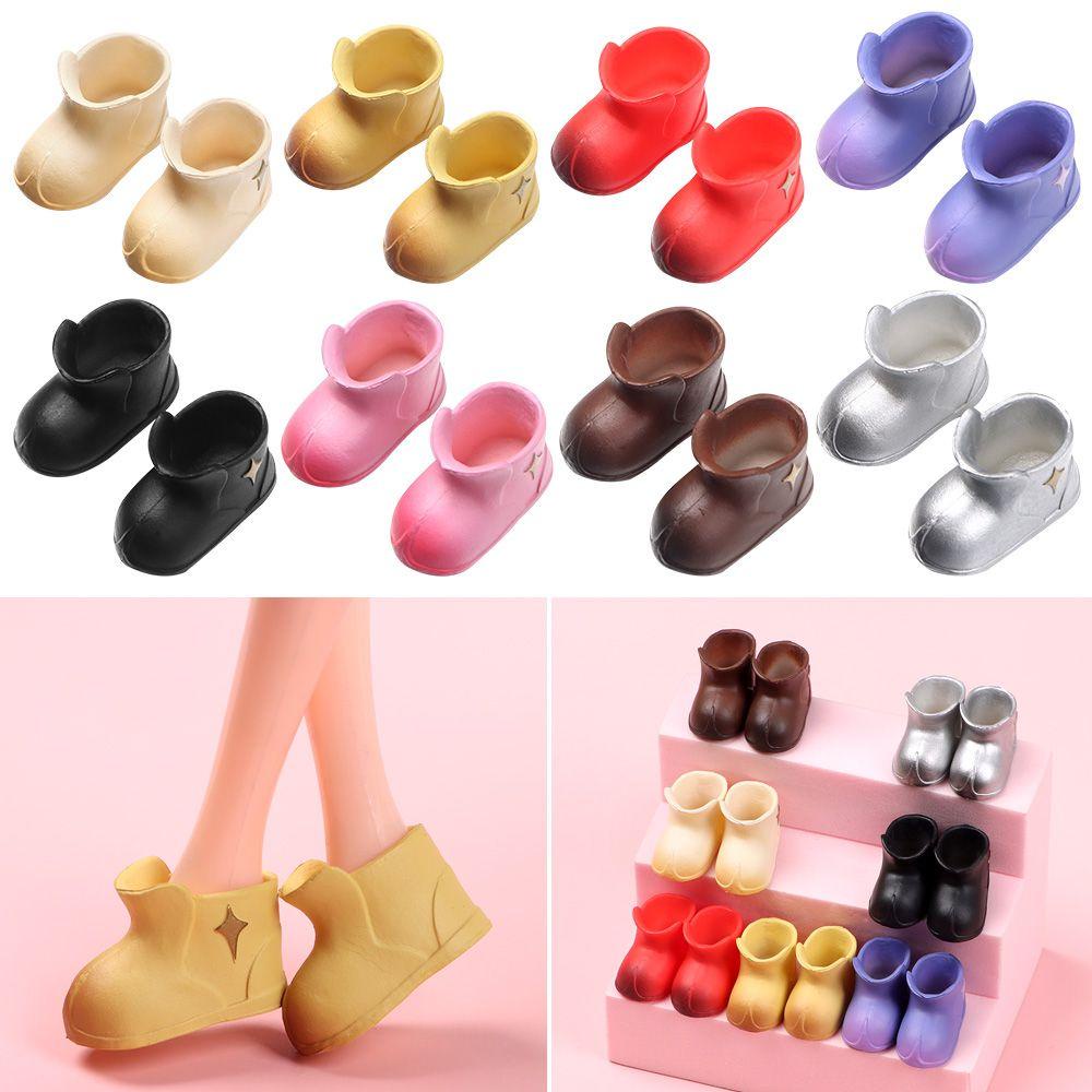 Giày Boot Đi Mưa Thời Trang Cho Búp Bê 12-16cm OB11