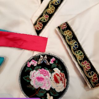 Bộ hanbok free size từ 40_60kg