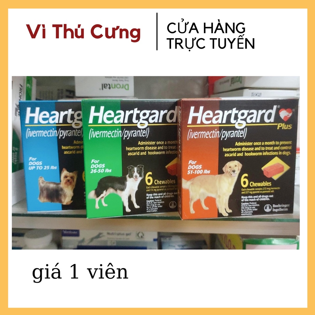 Viên heartgard cho chó