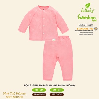 Bộ cài giữa tay dài raglan NH51B_Lullaby