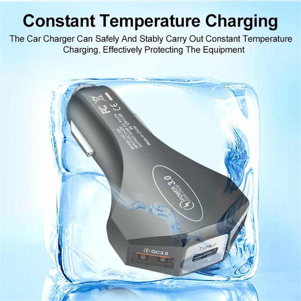 Cốc Sạc Điện Thoại USB 3.0 Cho Xe Hơi