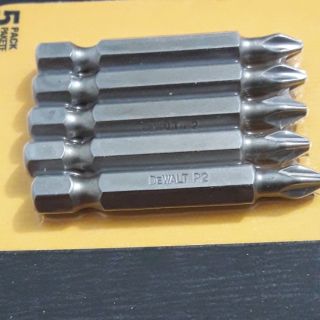 Mũi vít Dewalt ph2. Chính hãng Dewalt Mỹ. Vỉ 5 cây.