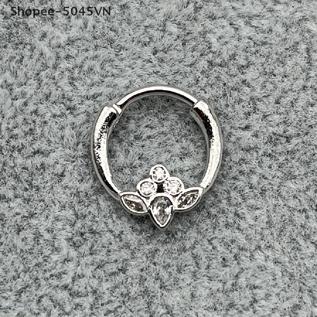 [rain] Khuyên Xỏ Mũi / Tai / Mũi Bằng Thép Titan