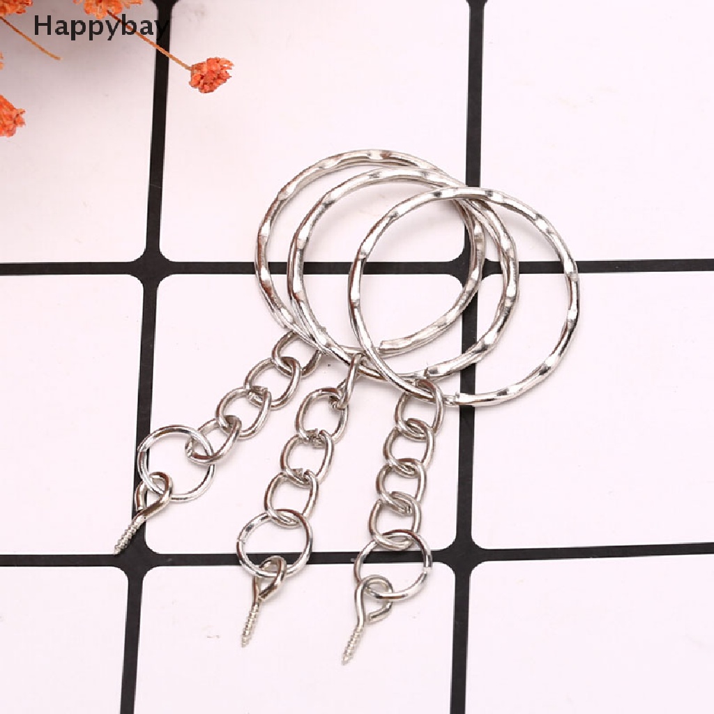 Bộ 40 Móc Khóa Và Trục Vít Ngắn Làm Thủ Công