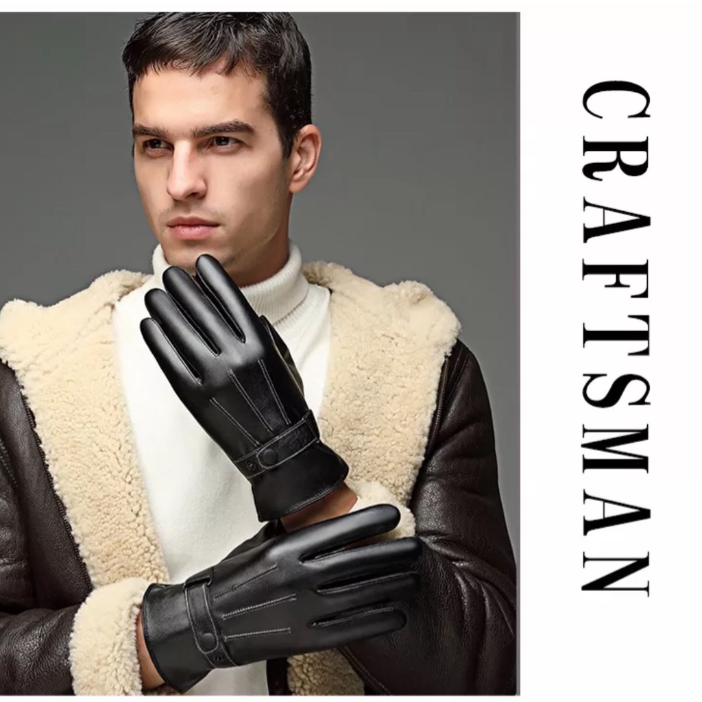 Găng tay nam, găng tay chống nắng nam AUKULASIC phủ gen nhựa chống trơn trượt, cảm ứng điện thoại - Thiết kế nam tính