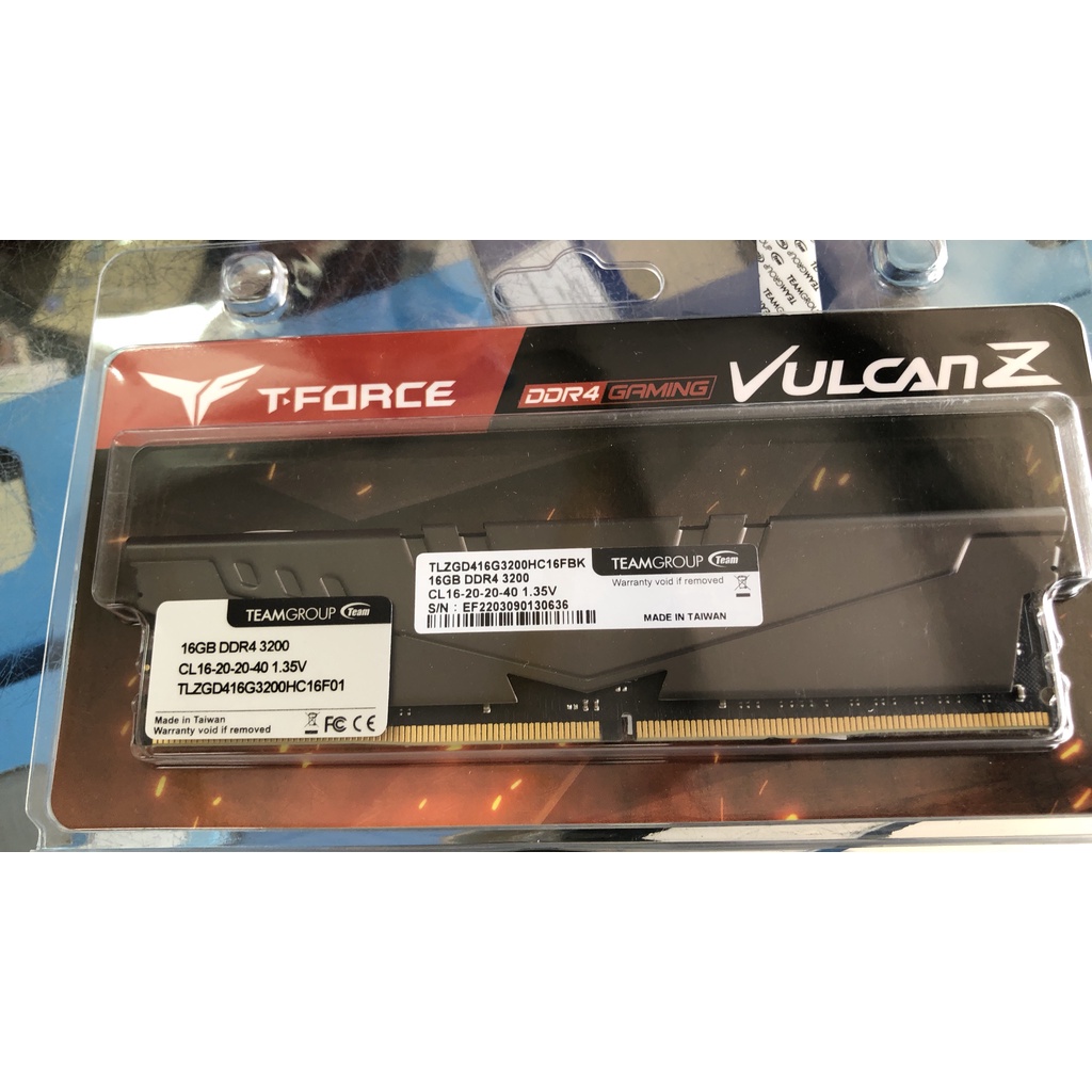 Ram Team 16GB [TẢN XÁM] T-Force VulcanZ DDR4 3200Mhz - Viễn Sơn Phân phối | BigBuy360 - bigbuy360.vn