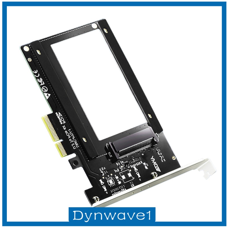 [DYNWAVE1] Standard Mini U.2 to PCIe Adapter Expansioncard for 2.5-Inch SSD Drive